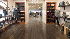 Tarkett, Luxury Vinyl Tile (LVT), Aloft’s natural moisture resistance allows for quick and simple installation in any room