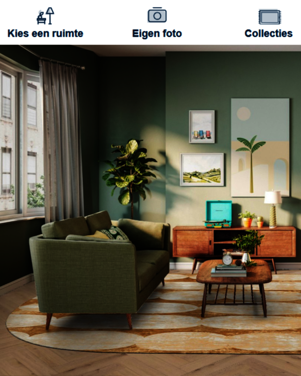 Voerkleed op maat configurator van Tarkett 
