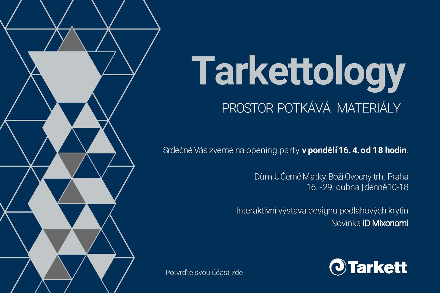 Tarkettology - Prostor potkává materiály