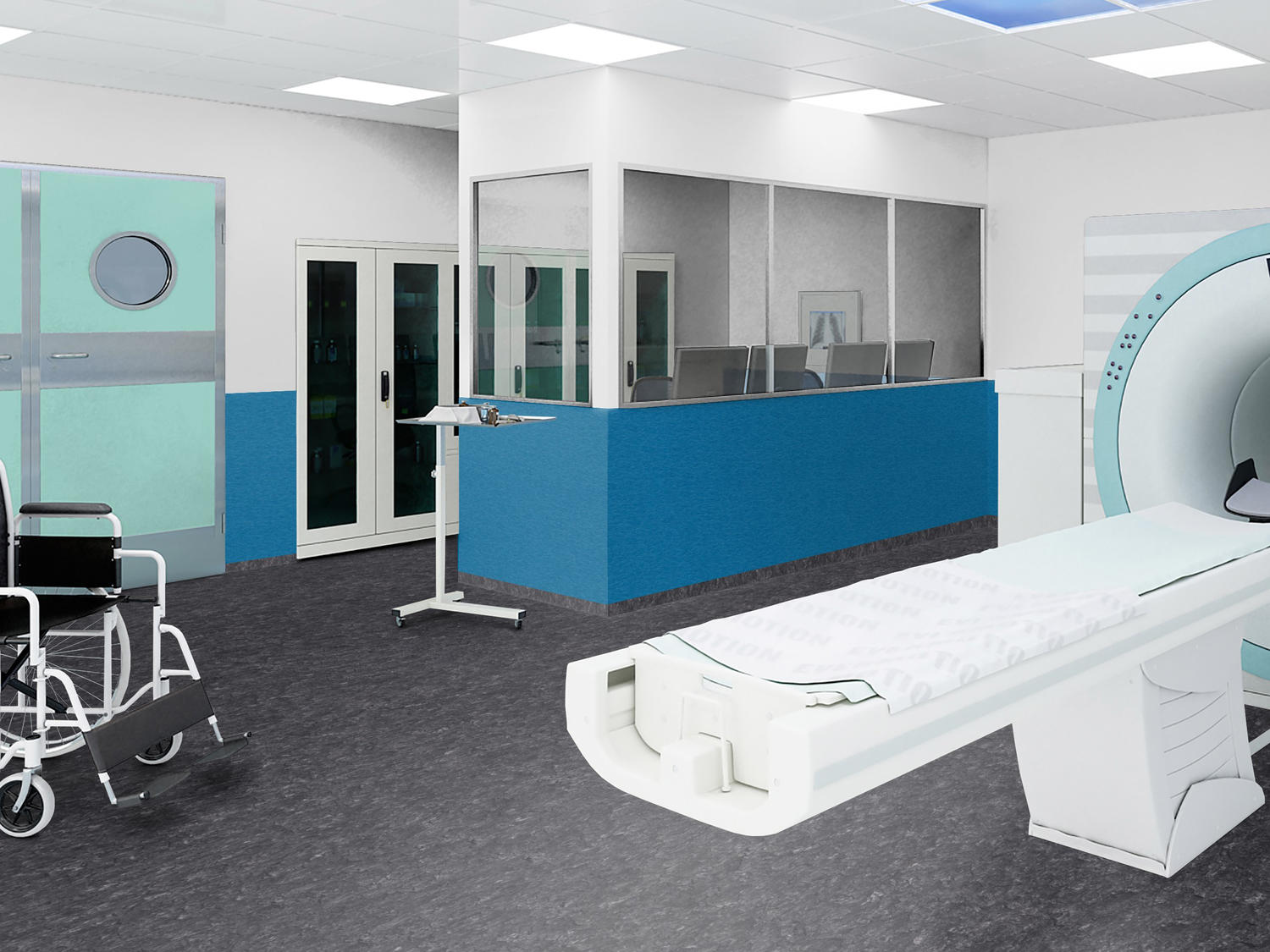 Tarkett pavimento Linoleo hospital e saúde