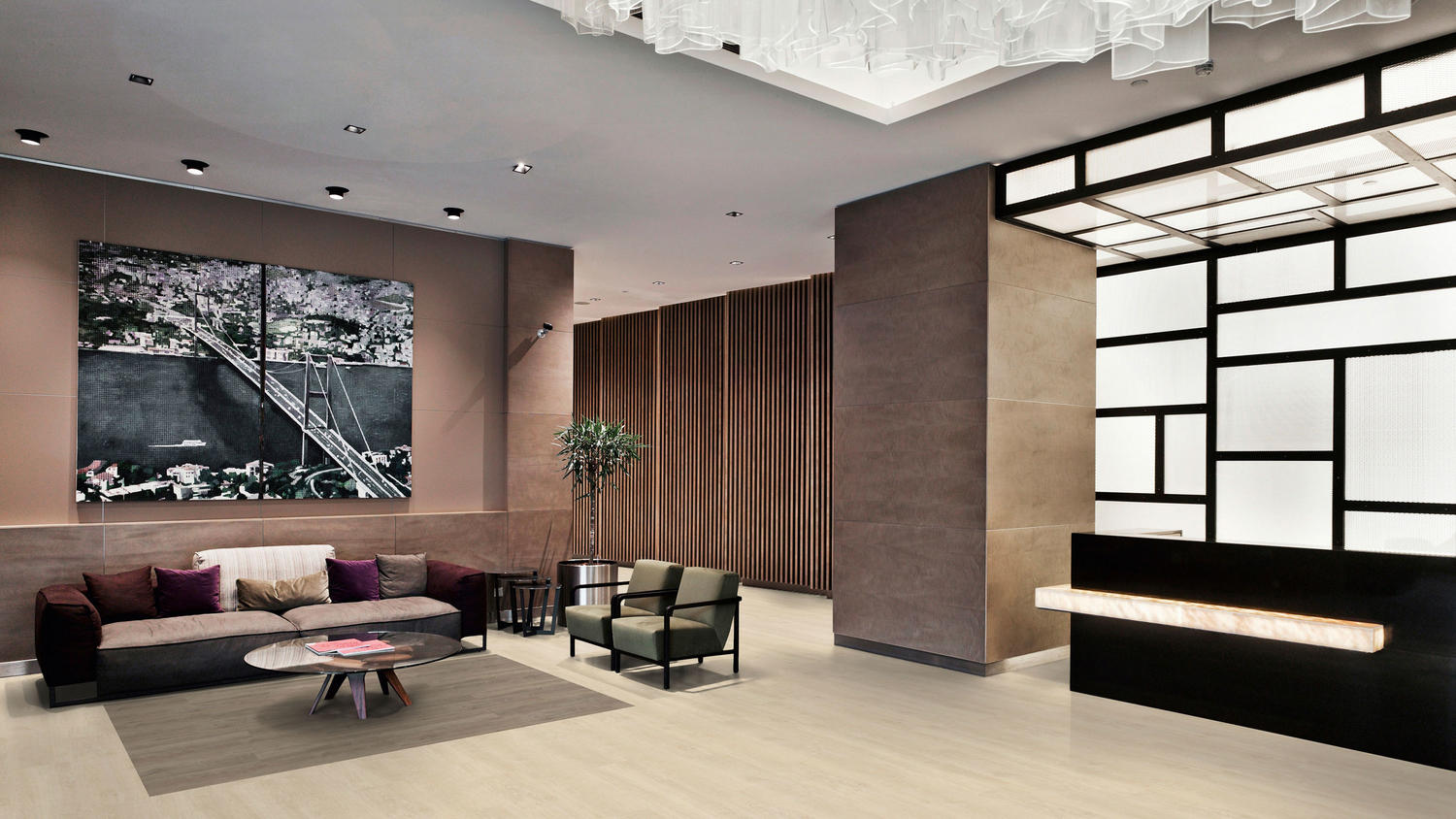 LVT flooring in Hospitality