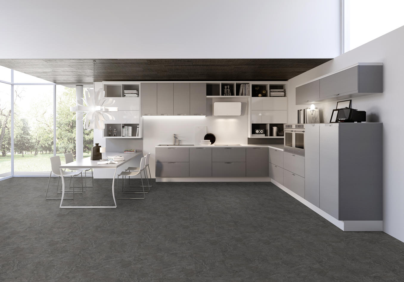 Klick Vinyl Dunkel – Eleganz für ausdrucksstarke Räume