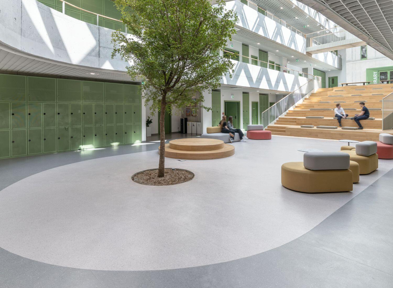 Sheet Vinyl in Schools