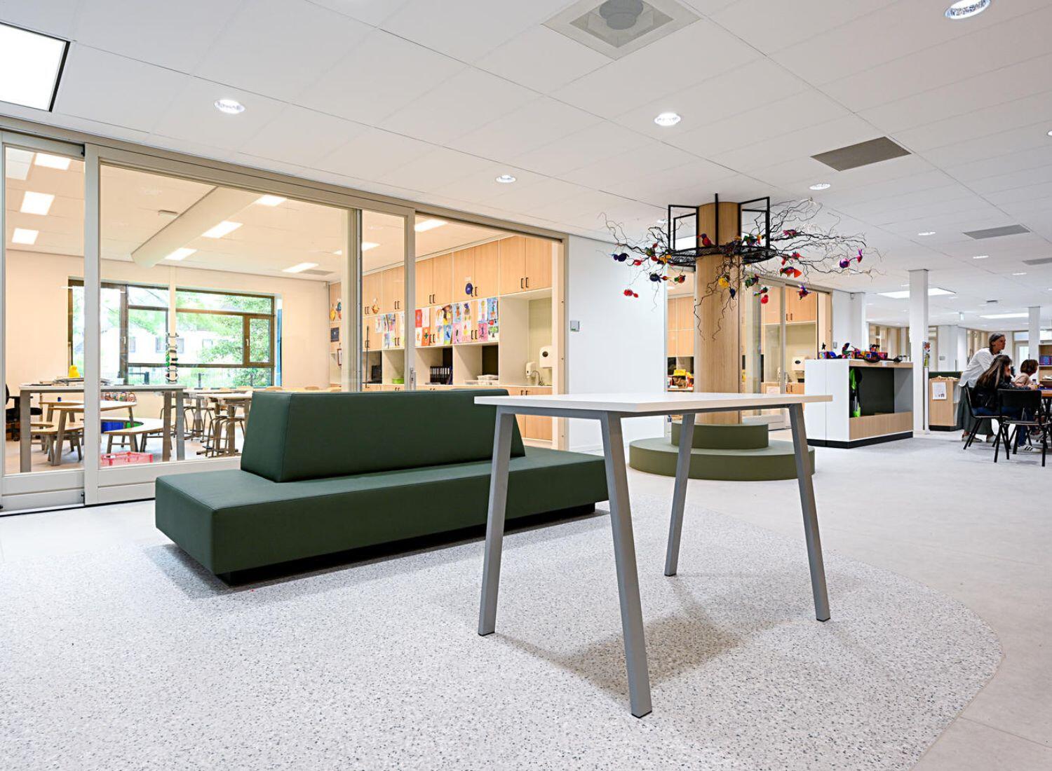 Acoustic backed Vinyl flooring