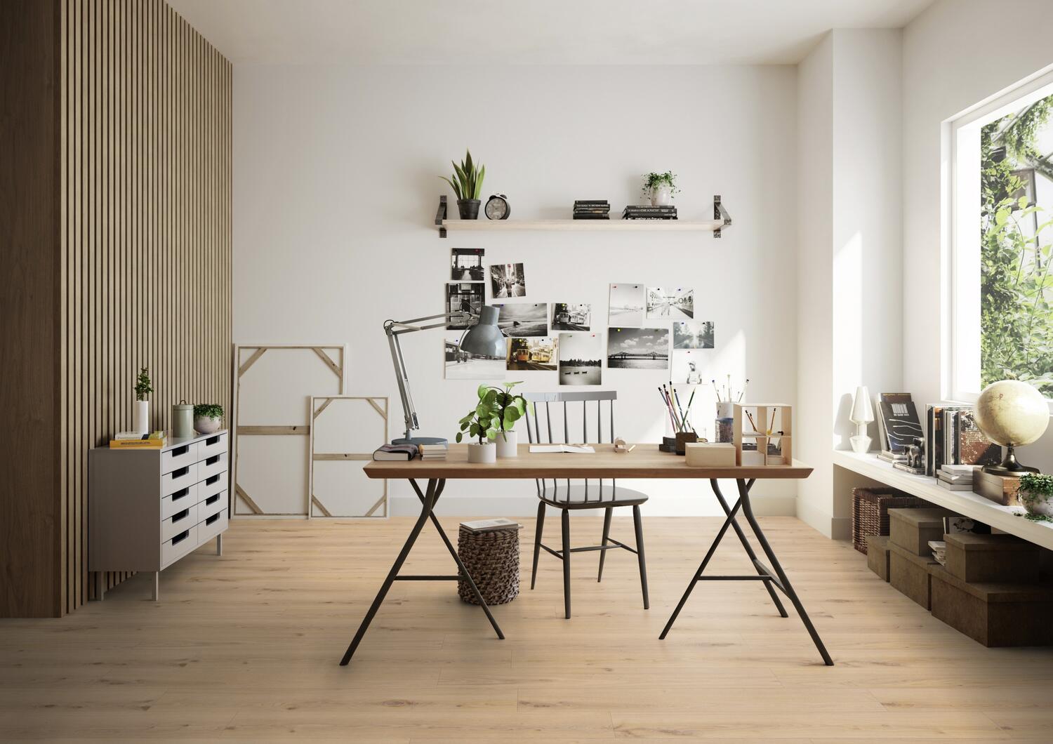 Tarkett Rigid Klick Vinyl für Büro und Arbeitszimmer