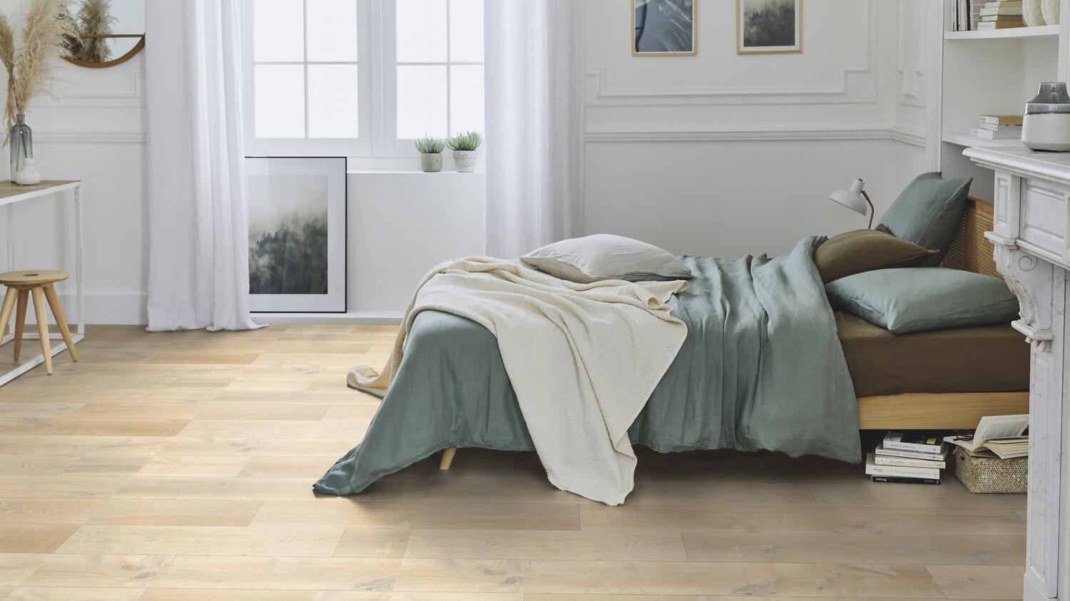 Vinylboden im Schlafzimmer - modern und wohngesund