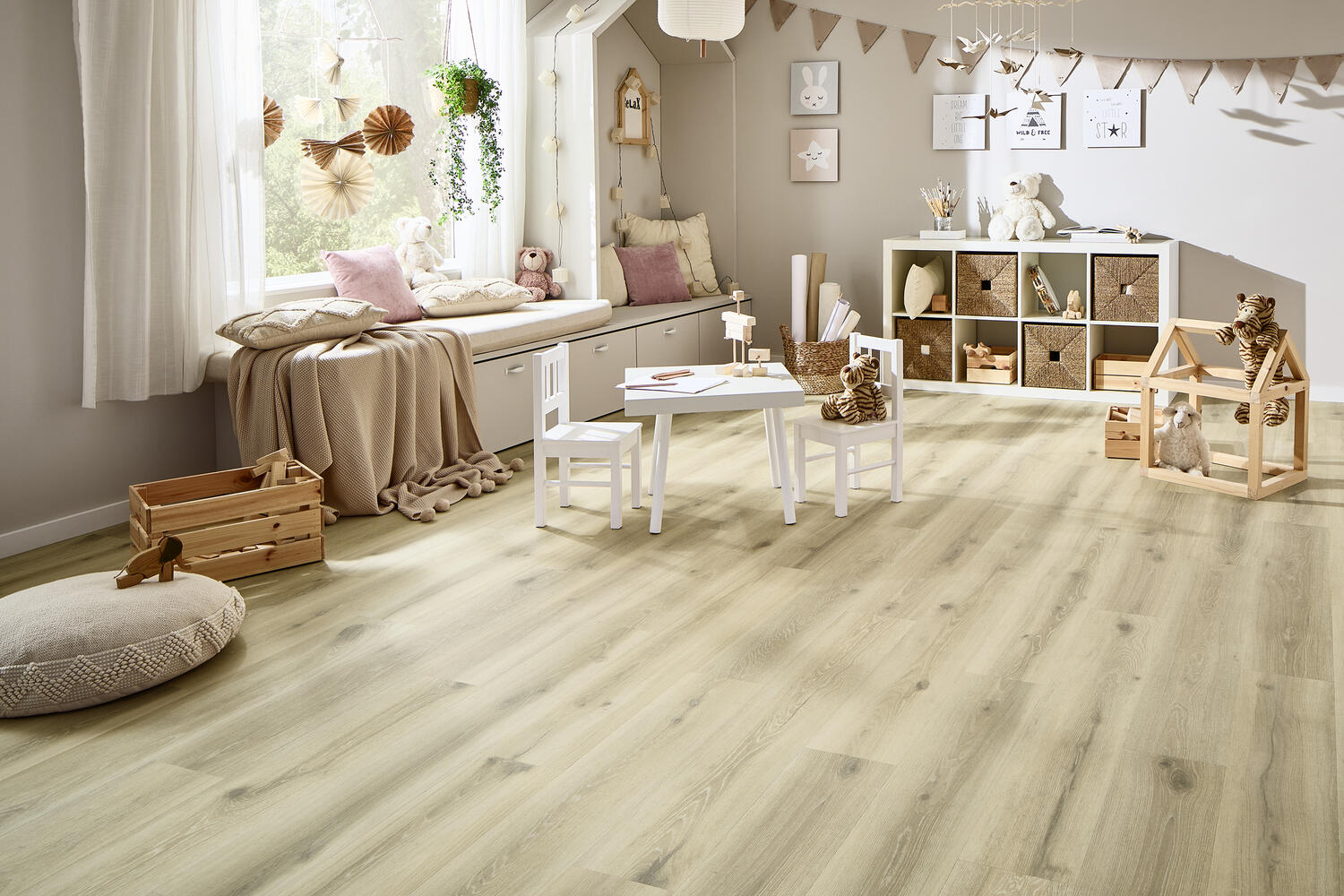 Rigid Klick Vinyl fürs Kinderzimmer