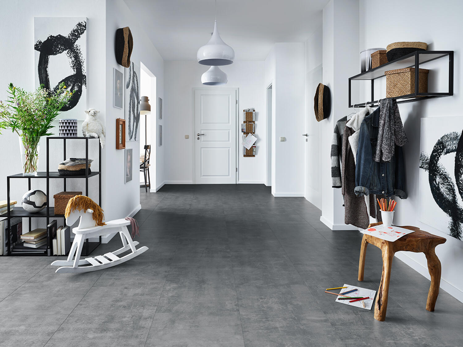 Klick Vinyl Dunkel – Eleganz für ausdrucksstarke Räume