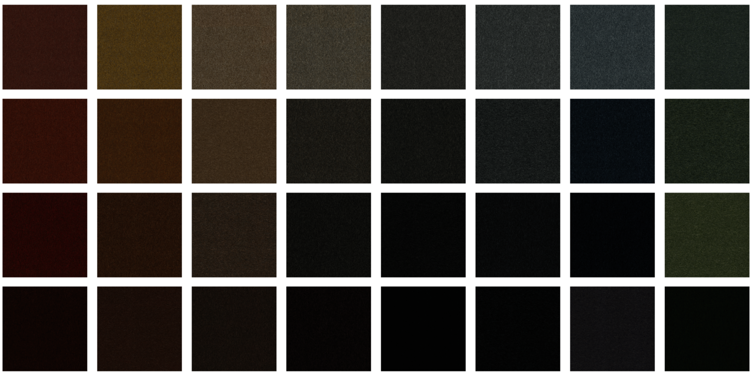 DESSO By Tarkett Stratos carpet tiles overview in 32 warm neutral colours for interior design projects