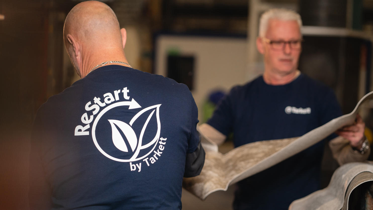 ReStart retursystem Tarkett Ronneby