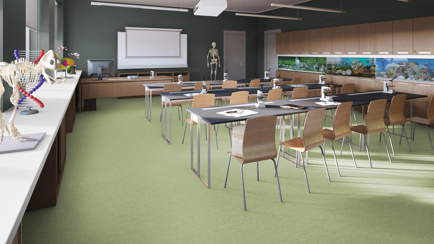 Style Emme Xf² Bfl 25 Mm Homogeneous Linoleum Flooring Solution