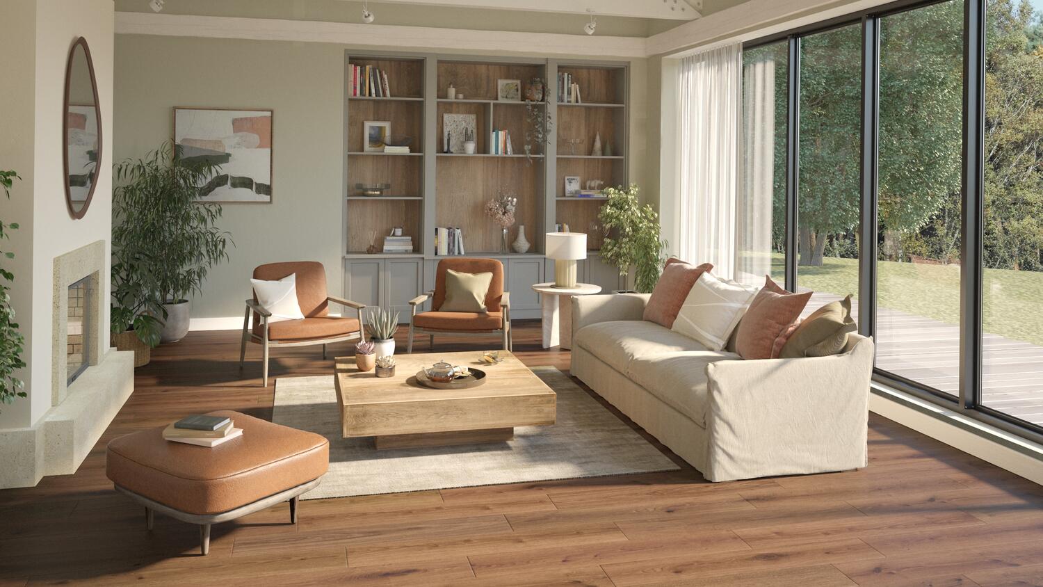 Delicate Oak BROWN