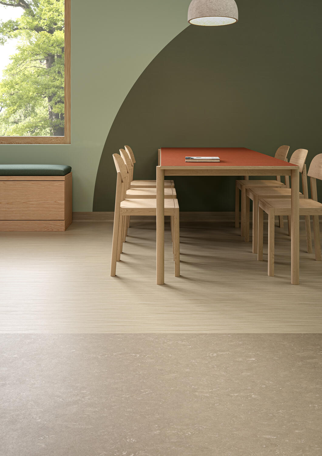 Tarkett Style Emme xf² Silencio – Acoustic 19dB linoleum flooring