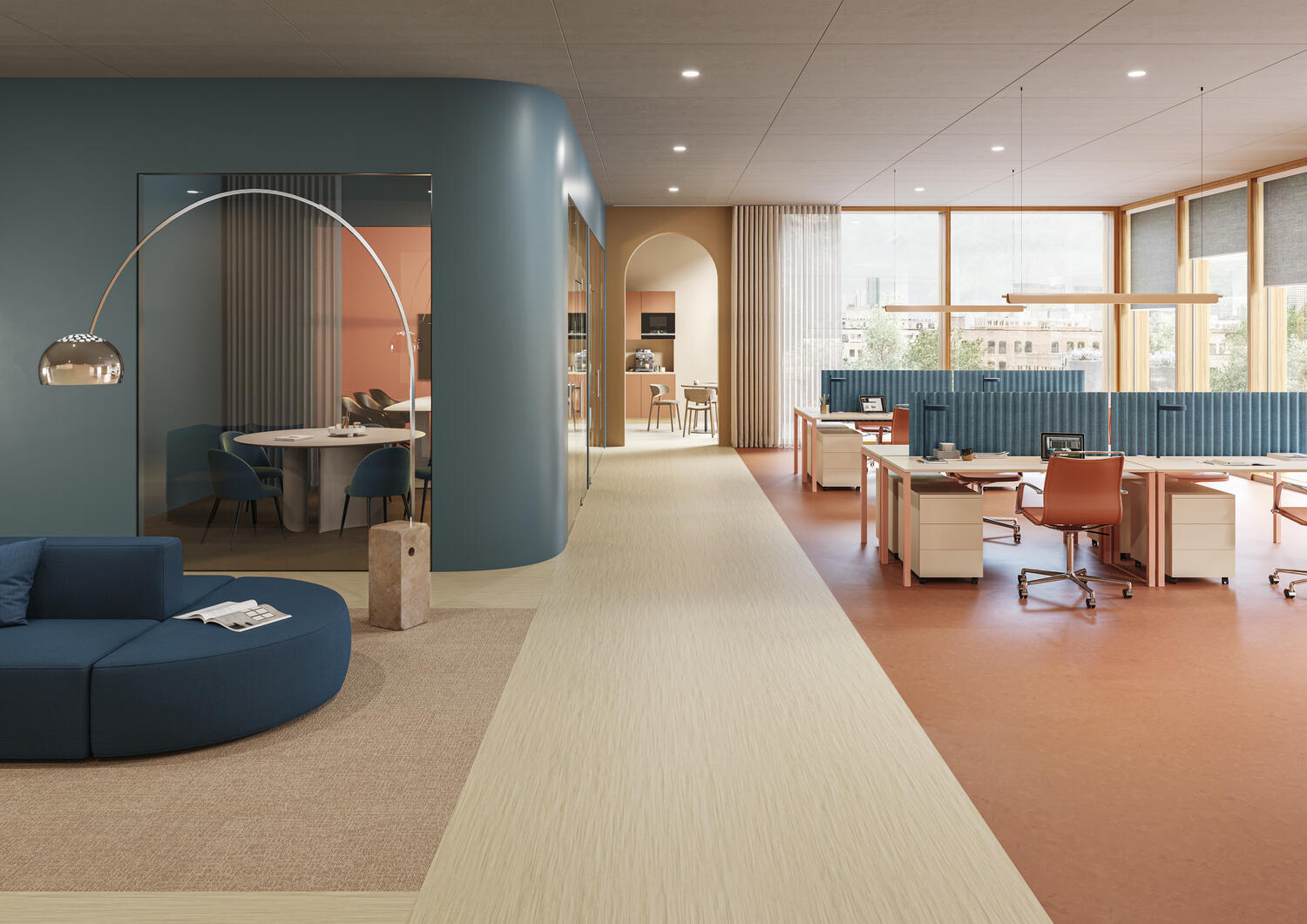 Tarkett Style Elle xf²- 2,5mm linoleum flooring - view 2