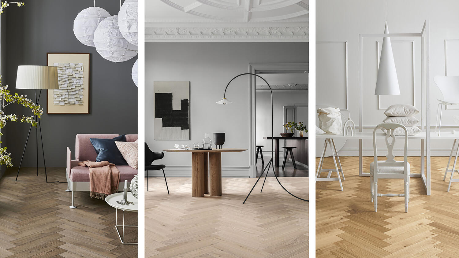 Parquet adapté au salon, à la chambre à coucher...