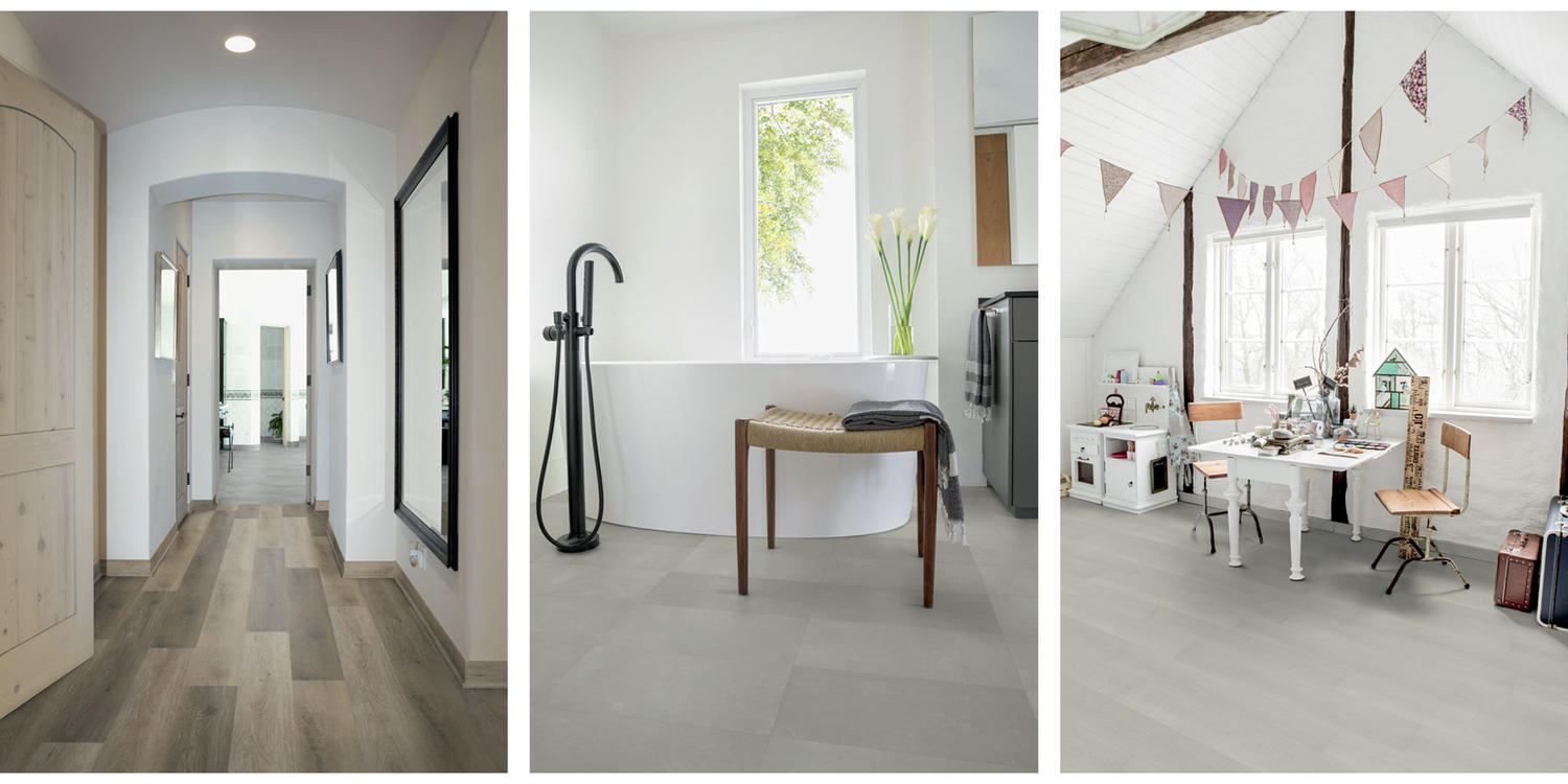 Scandinave Wood WHITE Starfloor Click 30 & 30 Plus Luxury Vinyl Tiles