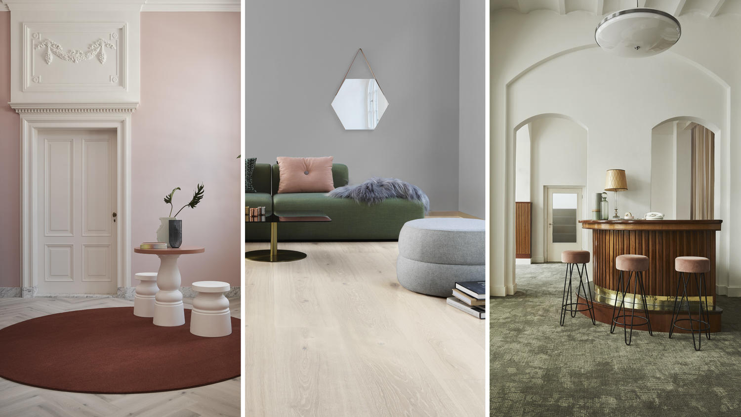 2020 Interior design trends, scandinavian style, minimalist design, sophisticated interior design