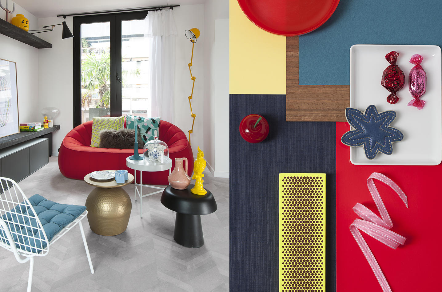 Design interior colorat pentru un stil de viață optimist