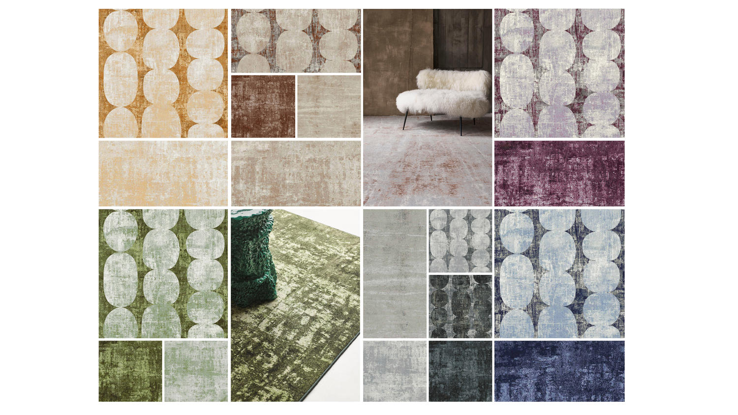 DESSO & Ex - Colour themes complete overview of all colours and designs