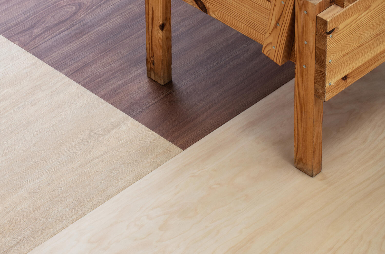 Vinyl vloer houtlook