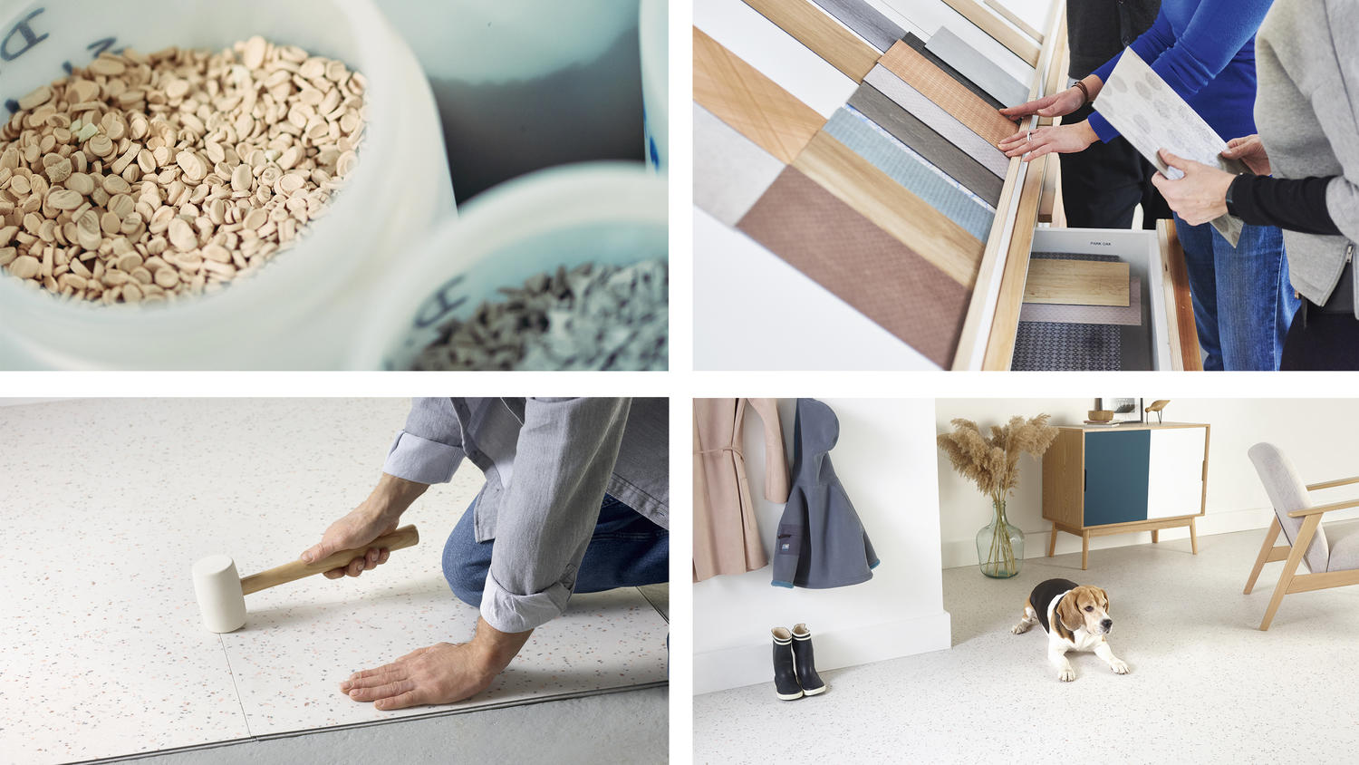 From cradle to use, see how our flooring are designed, installed and used for quality living.