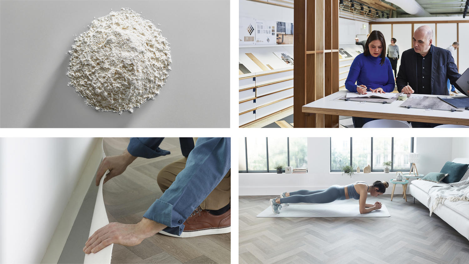 From cradle to use, see how our flooring are designed, installed and used for quality living.