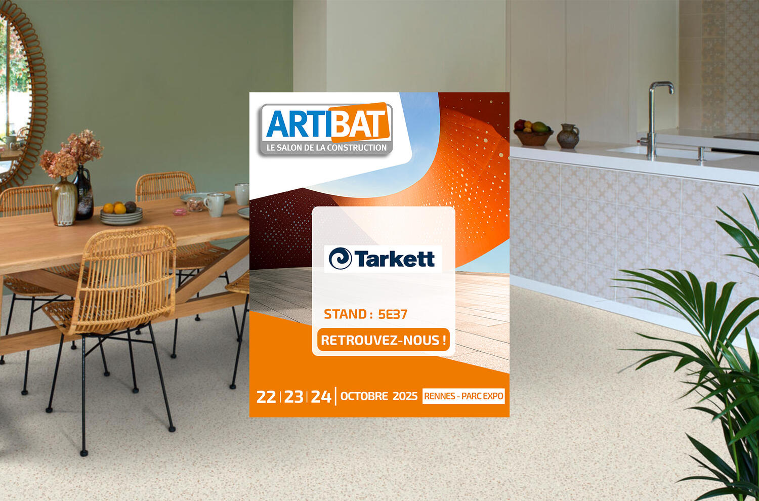 Tarkett présente iD Comfort Acoustic au salon Artibat 2025