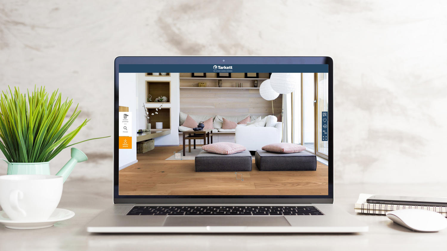 Room Designers - Prikaz poda u prostoru