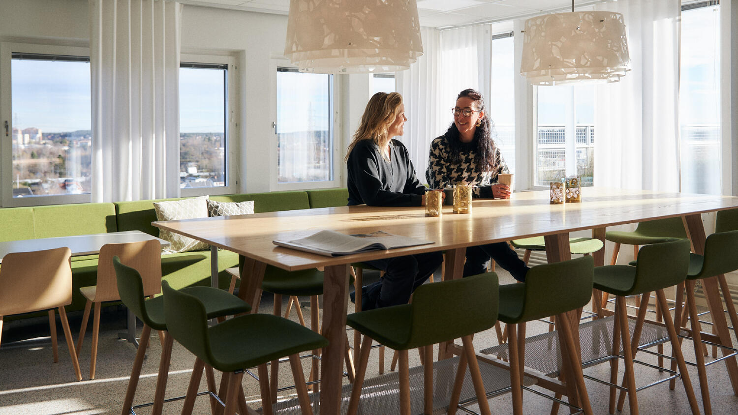 Tarkett employees happy about their jobs and career opportunities.