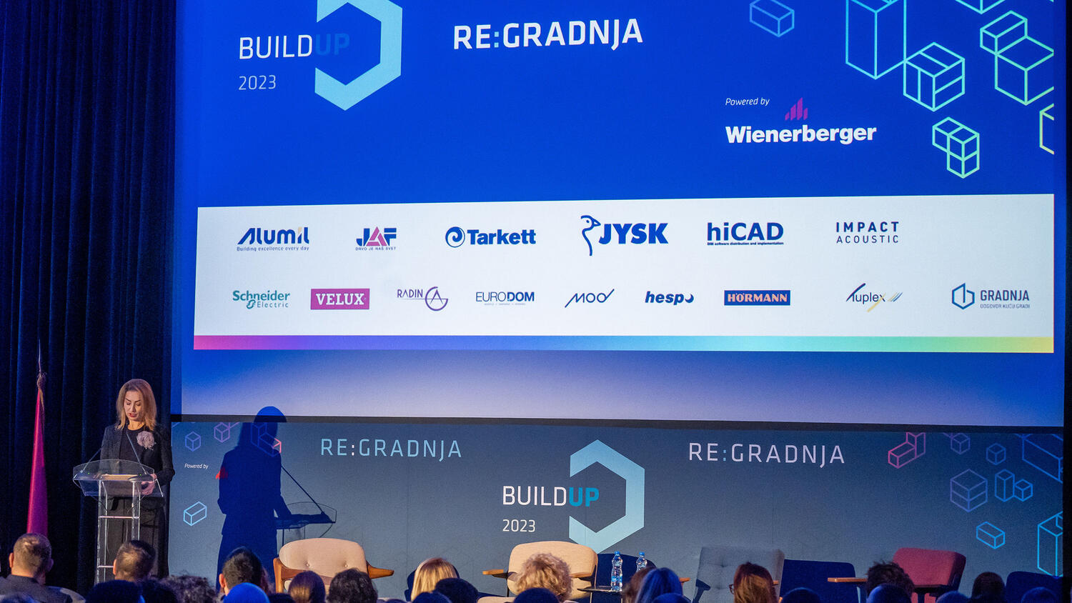 Tarkett kao jedan od sponzora BuildUp konferencije 2023 koju je organizovao portal Gradnja!