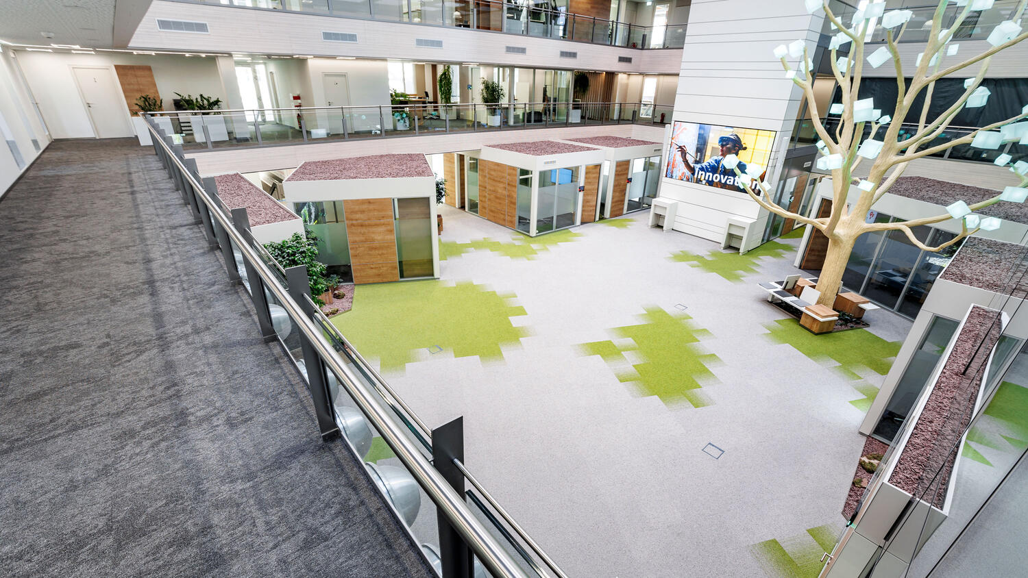 DESSO Teppichfliesen in der Kreissparkasse St. Wendel