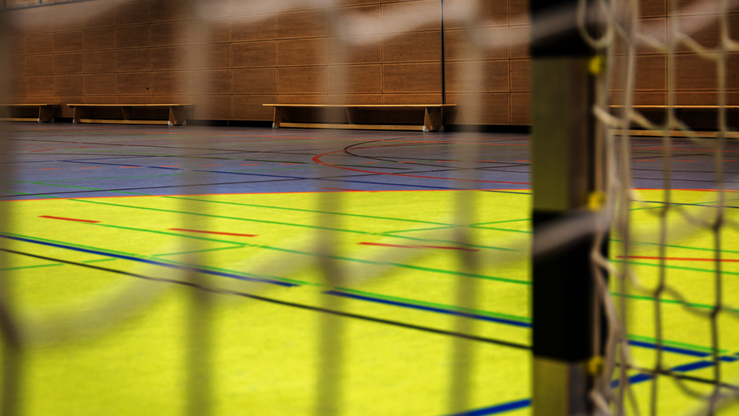 Renovierung der Turnhalle Schelmengraben mit Linosport