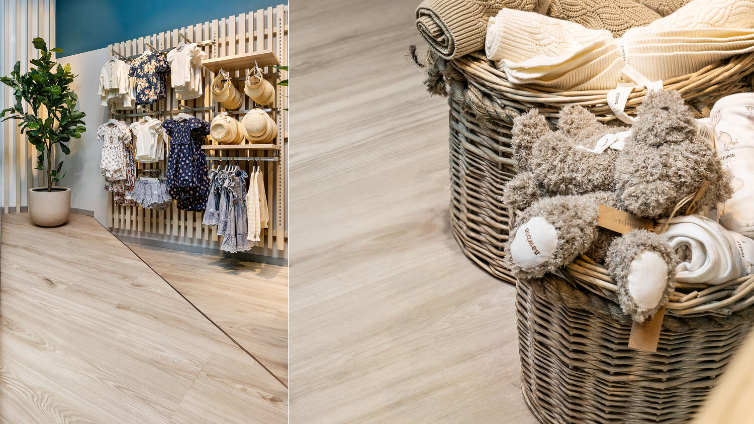 Kappahl Kids Store in Sweden commercial flooring case study