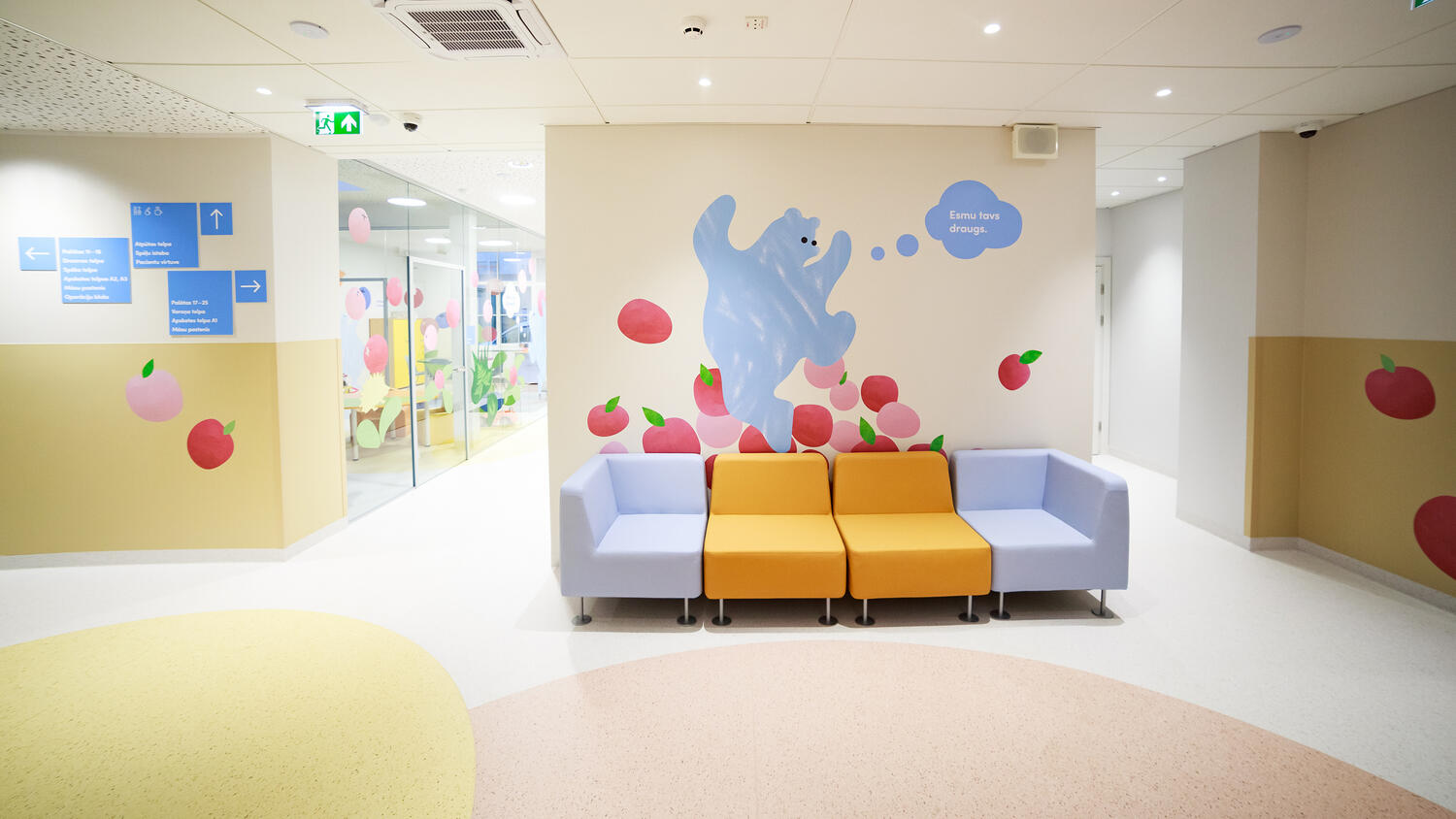 Children's Clinical University Hospital Day Inpatient Rooms