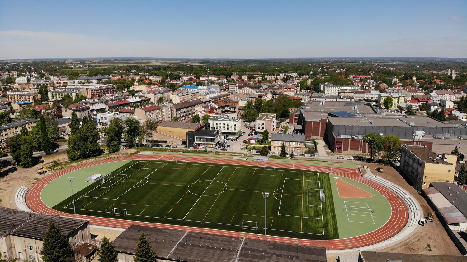 Boisko na Stadionie Miejskim im. Mieczysława Haspla