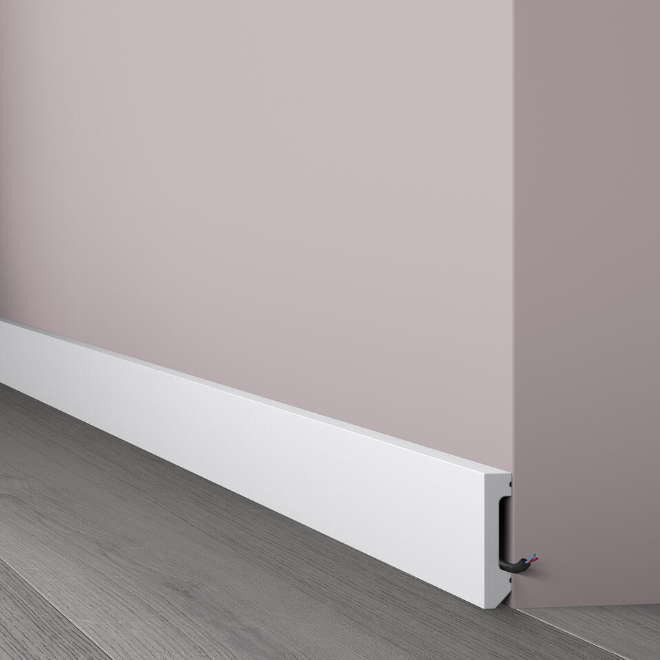 Skirting Excellent - Battiscopa Pieghevole Per Tavoli 520x73 Cm - Ecru/Crema - Con Retro In Velcro