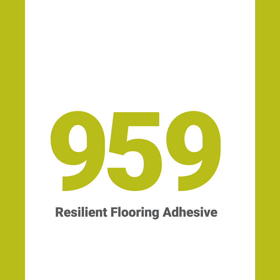 959 Vinyl Tile & Plank Adh1 GAL (4/BOX) 959 Vinyl Tile and Plank