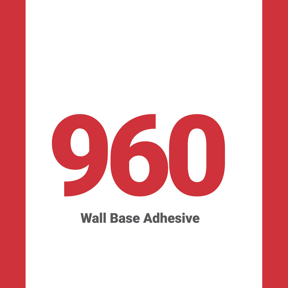 960 4 GAL WALL BASE ADH (PAIL) 960 Wall Base Adhesive Adhesives & Cleaners