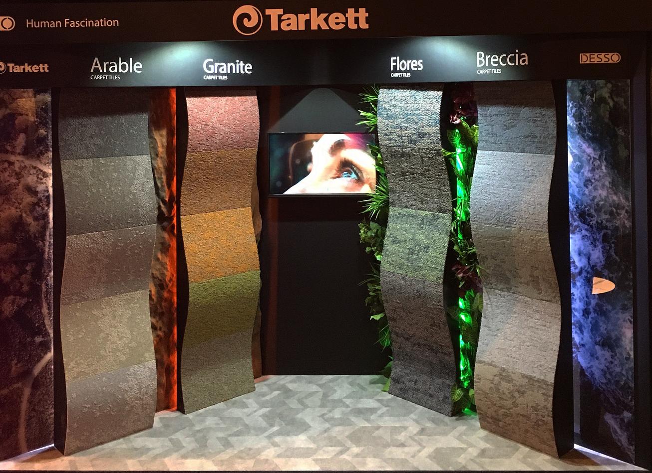 Desso Human Fascination karo halıları Architect@Work İstanbul 2019'da