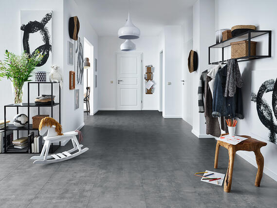 Klick Vinyl Dunkel – Eleganz für ausdrucksstarke Räume