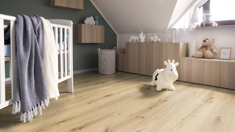 Rigid Klick Vinyl fürs Kinderzimmer
