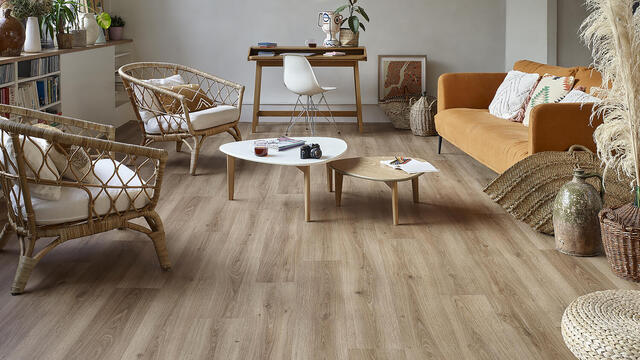 What is vinyl flooring and how is it made?