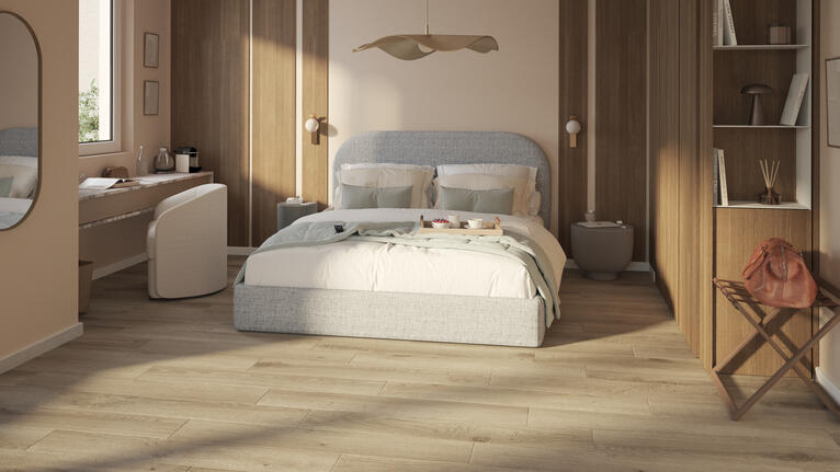 Elegance Rigid 55, the modular rigid vinyl click flooring made in Europe 