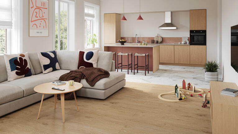 Vinylboden: Designs, Farben und Dekore für jeden Wohnstil