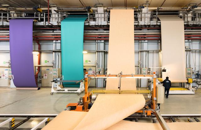 Nachhaltige Linoleum Herstellung - weniger CO2, gute Materialien und Recycling