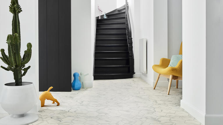 Choosing vinyl floors for an entrance or hallway 