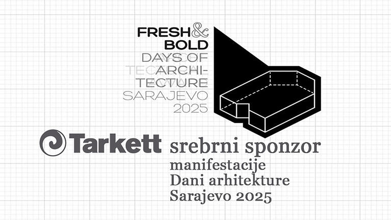 Tarkett kao srebrni sponzor na Danima arhitekture Sarajevo 2025