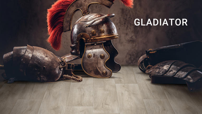 Нова колекція побутового лінолеуму GLADIATOR - перемога без компромісів!