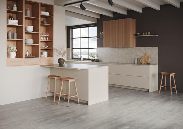 Klick Vinyl Grau – Zeitlose Eleganz für moderne Wohnräume