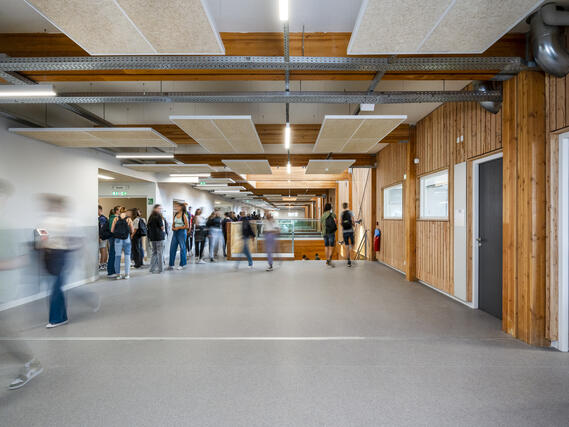 Lycée d’Aizenay : modèle d’éco-construction et concrétisation de l’engagement Tarkett